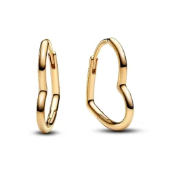 Pandora Créoles Cœurs Asymétriques | Femme Boucles D'Oreilles