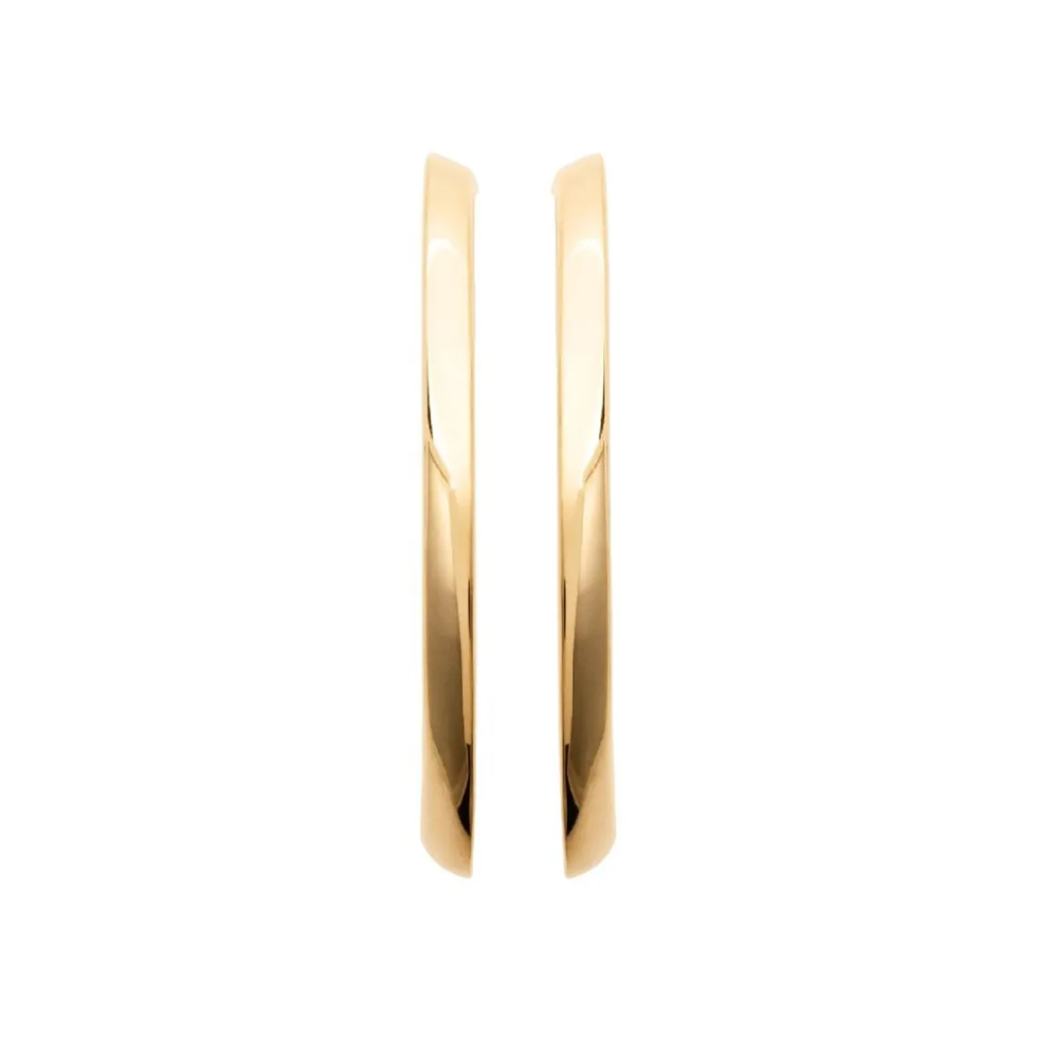 Maison de la Bijouterie Créoles femme plaqué or 46 mm 33 mm - Y4YW | Femme Boucles D'Oreilles