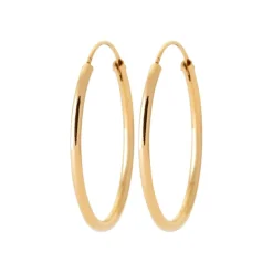Maison de la Bijouterie Créoles femme plaqué or 3 mm - Y0YY30 | Femme Boucles D'Oreilles