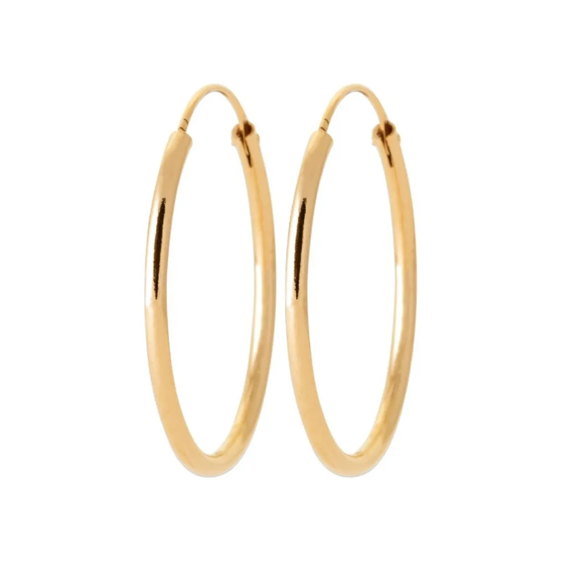 Maison de la Bijouterie Créoles femme plaqué or 3 mm - Y0YY30 | Femme Boucles D'Oreilles