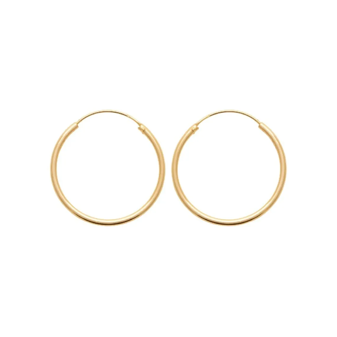 Maison de la Bijouterie Créoles femme plaqué or 3 mm - Y0YY30 | Femme Boucles D'Oreilles