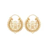 Maison de la Bijouterie Créoles femme plaqué or 3 mm - Y6YY300 | Femme Boucles D'Oreilles