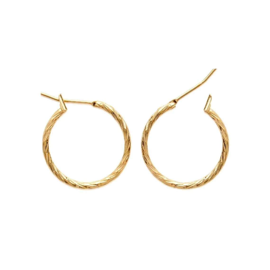 Maison de la Bijouterie Créoles femme plaqué or 2 mm - Y6Z4UY0 | Femme Boucles D'Oreilles