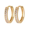 Maison de la Bijouterie Créoles femme plaqué or 27 mm - Y6ZY0Z0 | Femme Boucles D'Oreilles