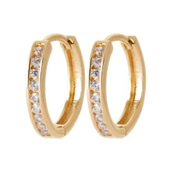 Maison de la Bijouterie Créoles femme plaqué or 27 mm - Y6ZY0Z0 | Femme Boucles D'Oreilles