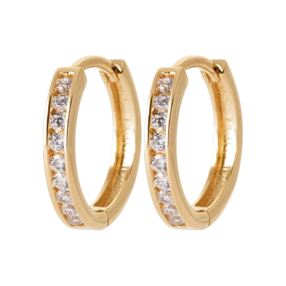 Maison de la Bijouterie Créoles femme plaqué or 27 mm - Y6ZY0Z0 | Femme Boucles D'Oreilles