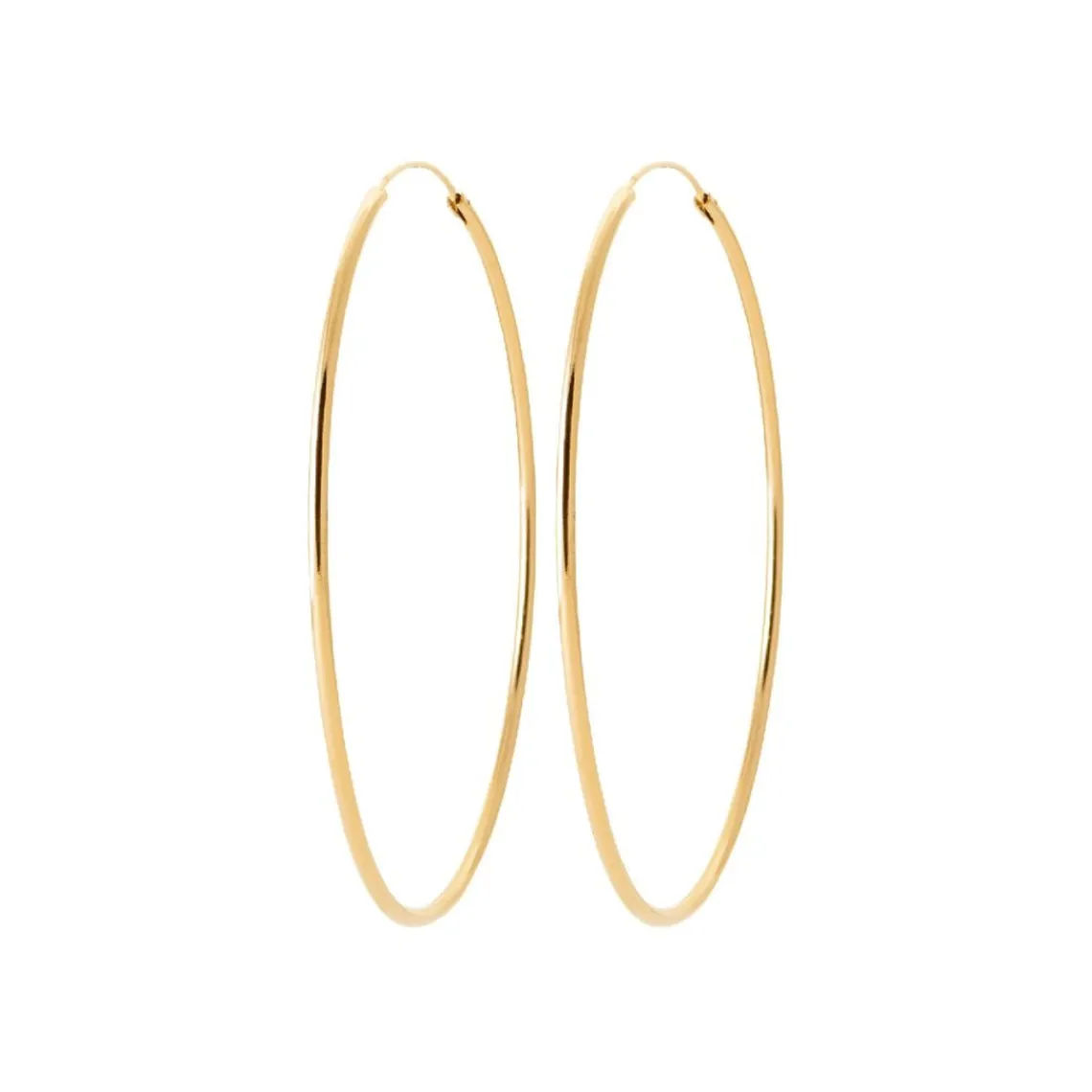 Maison de la Bijouterie Créoles femme Plaqué Or - Y0YYW | Femme Boucles D'Oreilles