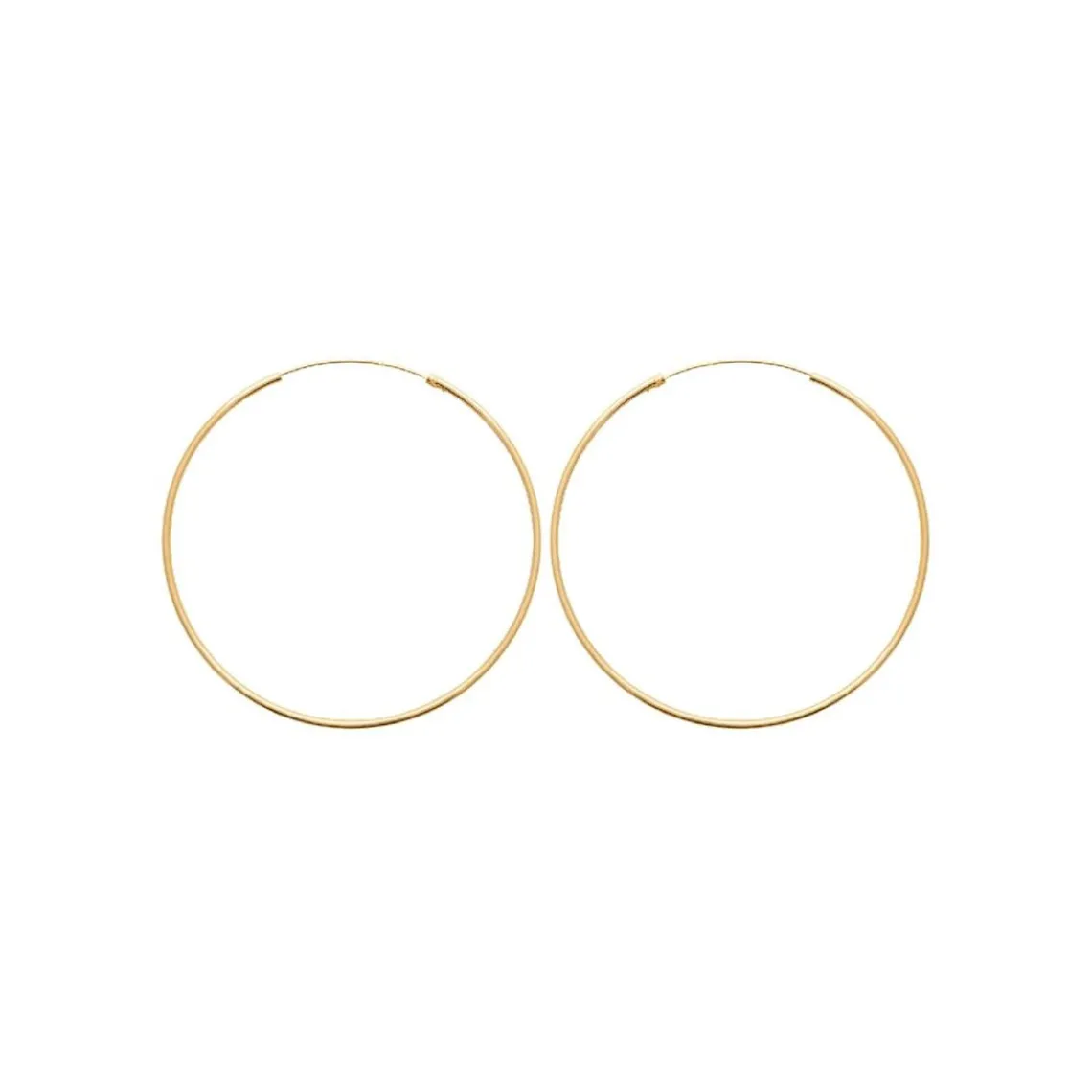 Maison de la Bijouterie Créoles femme Plaqué Or - Y0YYW | Femme Boucles D'Oreilles