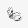 Pandora Créoles Huggie Rondes | Femme Boucles D'Oreilles