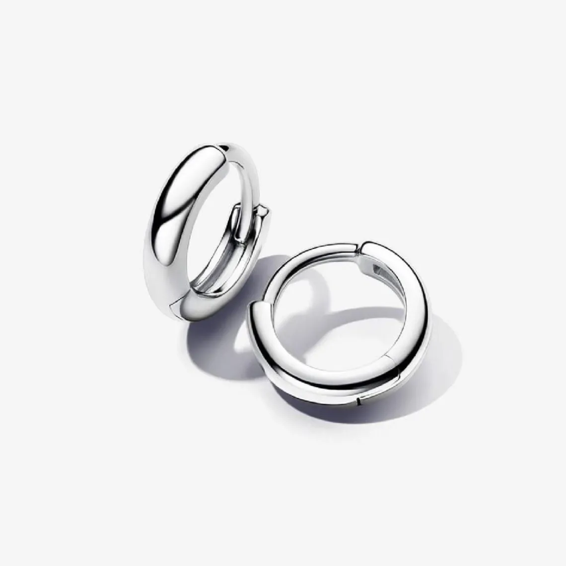 Pandora Créoles Huggie Rondes | Femme Boucles D'Oreilles