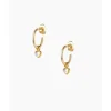 Les Interchangeables Créoles - A59251 Creoles Coeur PM Doré | Femme Boucles D'Oreilles
