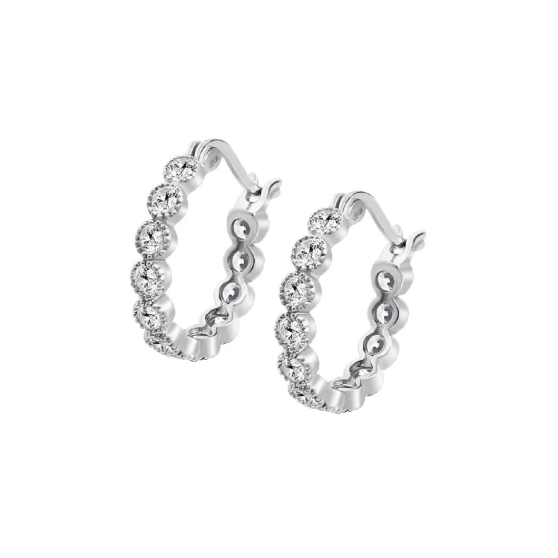 Lotus Silver Créoles Colors LP3561-4-1 Argent | Femme Boucles D'Oreilles