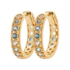 Maison de la Bijouterie Créoles Sensimio Y634060 Plaqué or | Femme Boucles D'Oreilles