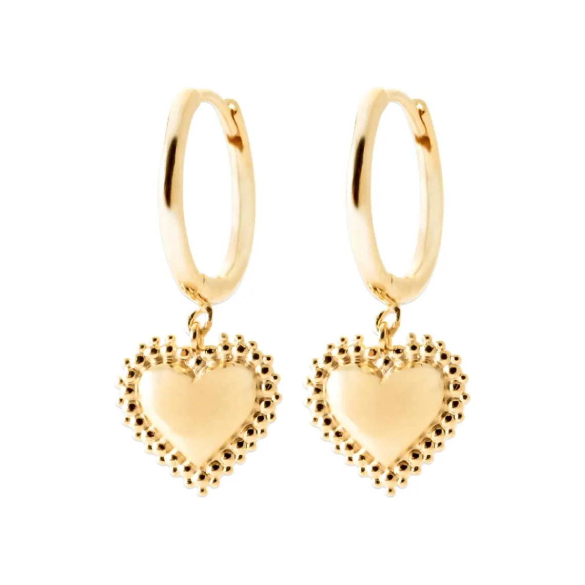 Maison de la Bijouterie Créoles Sensimio Y660600 Plaqué or | Femme Boucles D'Oreilles