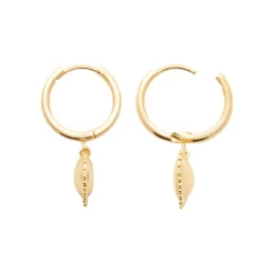 Maison de la Bijouterie Créoles Sensimio Y660600 Plaqué or | Femme Boucles D'Oreilles