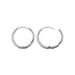 Maison de la Bijouterie Créoles Sensimio Z653YZ0 Argent | Femme Boucles D'Oreilles