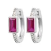 Maison de la Bijouterie Créoles Sensimio Z645UY0 Argent | Femme Boucles D'Oreilles