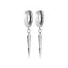 Maison de la Bijouterie Créoles Sensimio Z645VZ0 Argent | Femme Boucles D'Oreilles