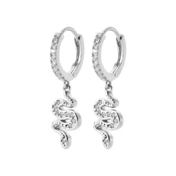 Maison de la Bijouterie Créoles Sensimio Z6436Z0 Argent | Femme Boucles D'Oreilles