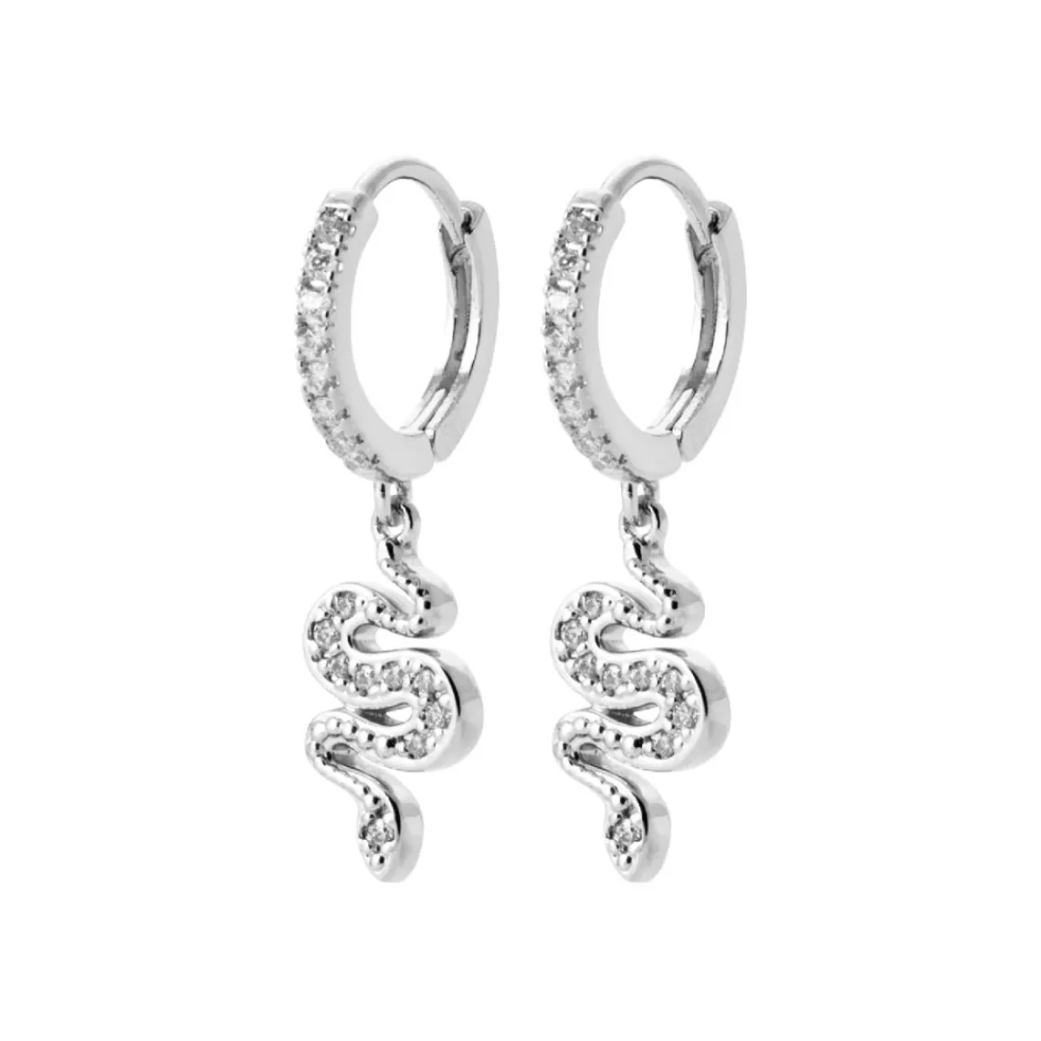 Maison de la Bijouterie Créoles Sensimio Z6436Z0 Argent | Femme Boucles D'Oreilles