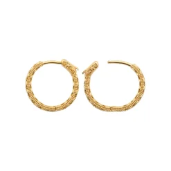 Maison de la Bijouterie Créoles Sensimio Y6340V0 Plaqué or | Femme Boucles D'Oreilles