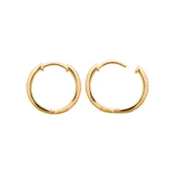 Maison de la Bijouterie Créoles Sensimio Y630400 Plaqué or | Femme Boucles D'Oreilles