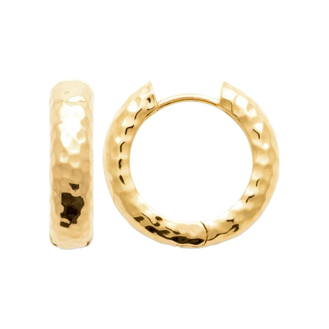 Maison de la Bijouterie Créoles Sensimio Y656WY0 Plaqué or | Femme Boucles D'Oreilles