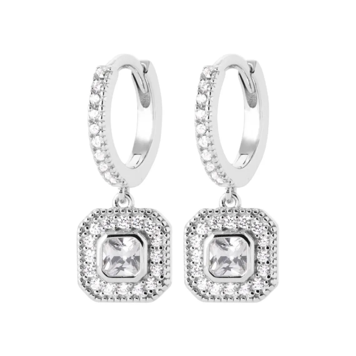 Maison de la Bijouterie Créoles Sensimio Z6500Z0 Argent | Femme Boucles D'Oreilles