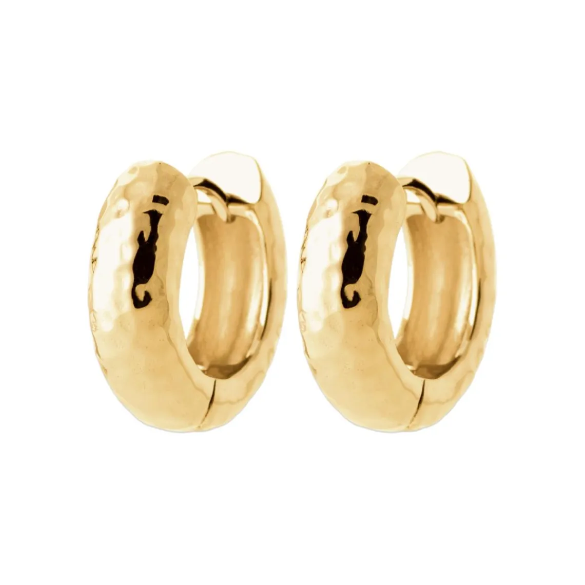 Maison de la Bijouterie Créoles Sensimio Y656WZ5 Plaqué or | Femme Boucles D'Oreilles