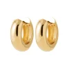 Maison de la Bijouterie Créoles Sensimio Y6566Z5 Plaqué or | Femme Boucles D'Oreilles