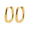 Maison de la Bijouterie Créoles Sensimio Y656300 Plaqué or | Femme Boucles D'Oreilles