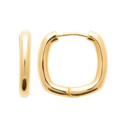 Maison de la Bijouterie Créoles Sensimio Y656300 Plaqué or | Femme Boucles D'Oreilles