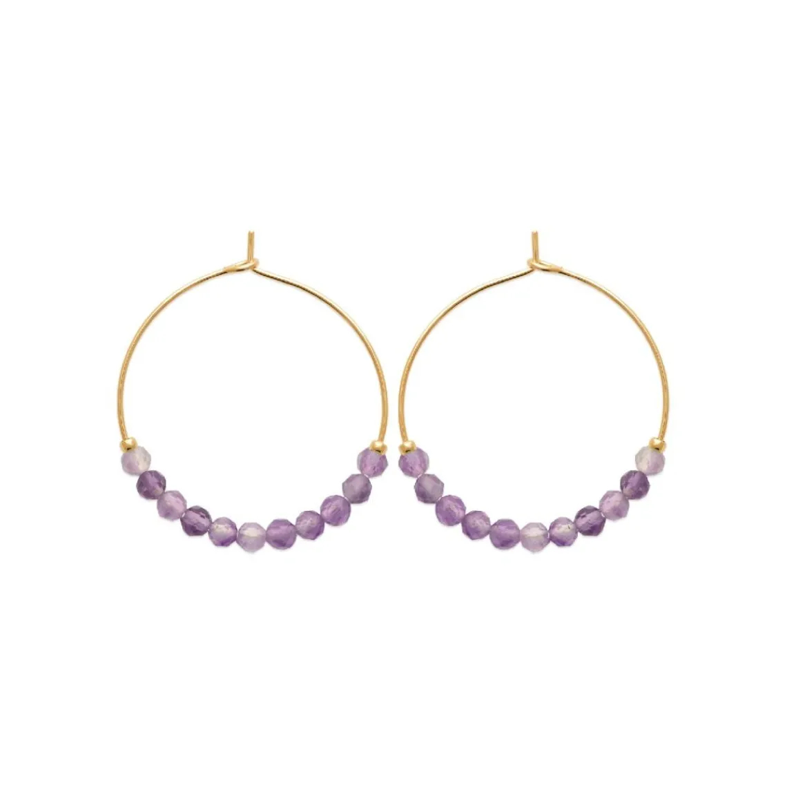 Maison de la Bijouterie Créoles Sensimio Y6363W0 Plaqué or | Femme Boucles D'Oreilles