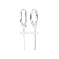 Maison de la Bijouterie Créoles mixte argent 12 mm - Z0YZ5 | Femme Boucles D'Oreilles