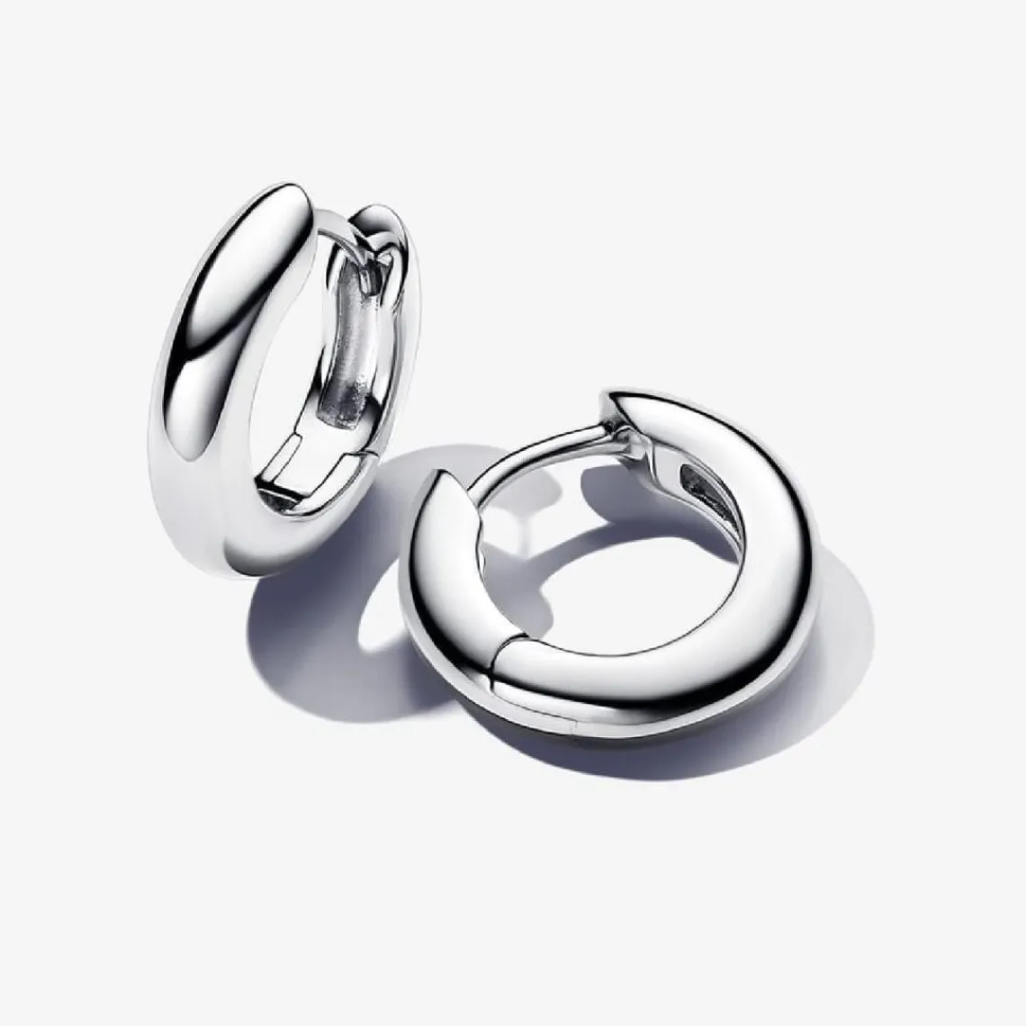 Pandora Créoles Rondes 293320C00 | Femme Boucles D'Oreilles
