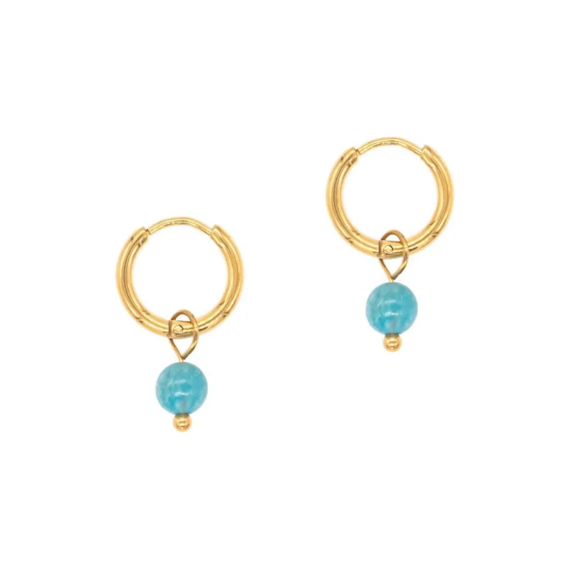 Sloya Créoles Serena Apatite | Femme Boucles D'Oreilles
