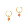 Sloya Créoles Serena Cornaline | Femme Boucles D'Oreilles