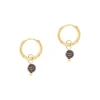 Sloya Créoles Serena Grenat | Femme Boucles D'Oreilles
