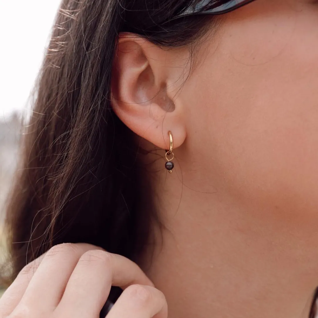 Sloya Créoles Serena Tourmaline | Femme Boucles D'Oreilles