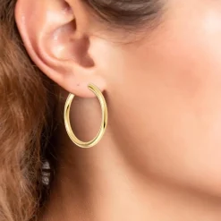 So Charm Bijoux Créoles So Charm - B4141-DORE - Boucles D'Oreilles Dorées | Femme Boucles D'Oreilles