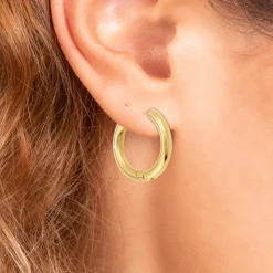 So Charm Bijoux Créoles So Charm - B4139-DORE - Boucles D'Oreilles Dorées | Femme Boucles D'Oreilles