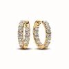 Pandora Créoles Éternité Rang Scintillant | Femme Boucles D'Oreilles