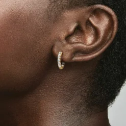 Pandora Créoles Éternité Rang Scintillant | Femme Boucles D'Oreilles