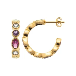 Maison de la Bijouterie Créole-Y63Y00-- Plaqué Or | Femme Boucles D'Oreilles
