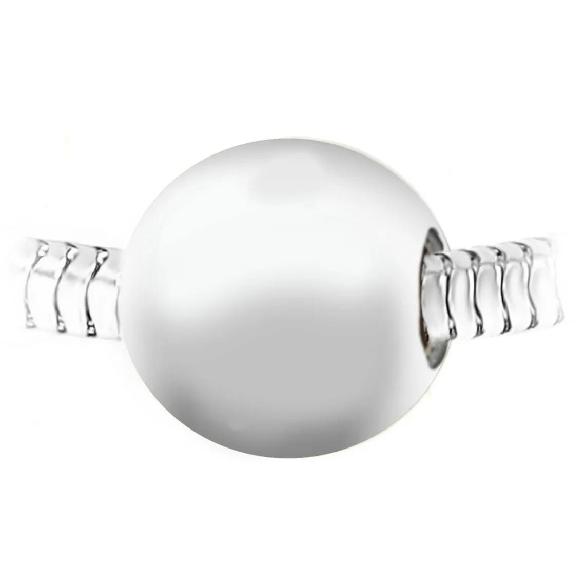 So Charm Bijoux Espaceur en acier par SC Crystal BEA0279 | Femme Charms