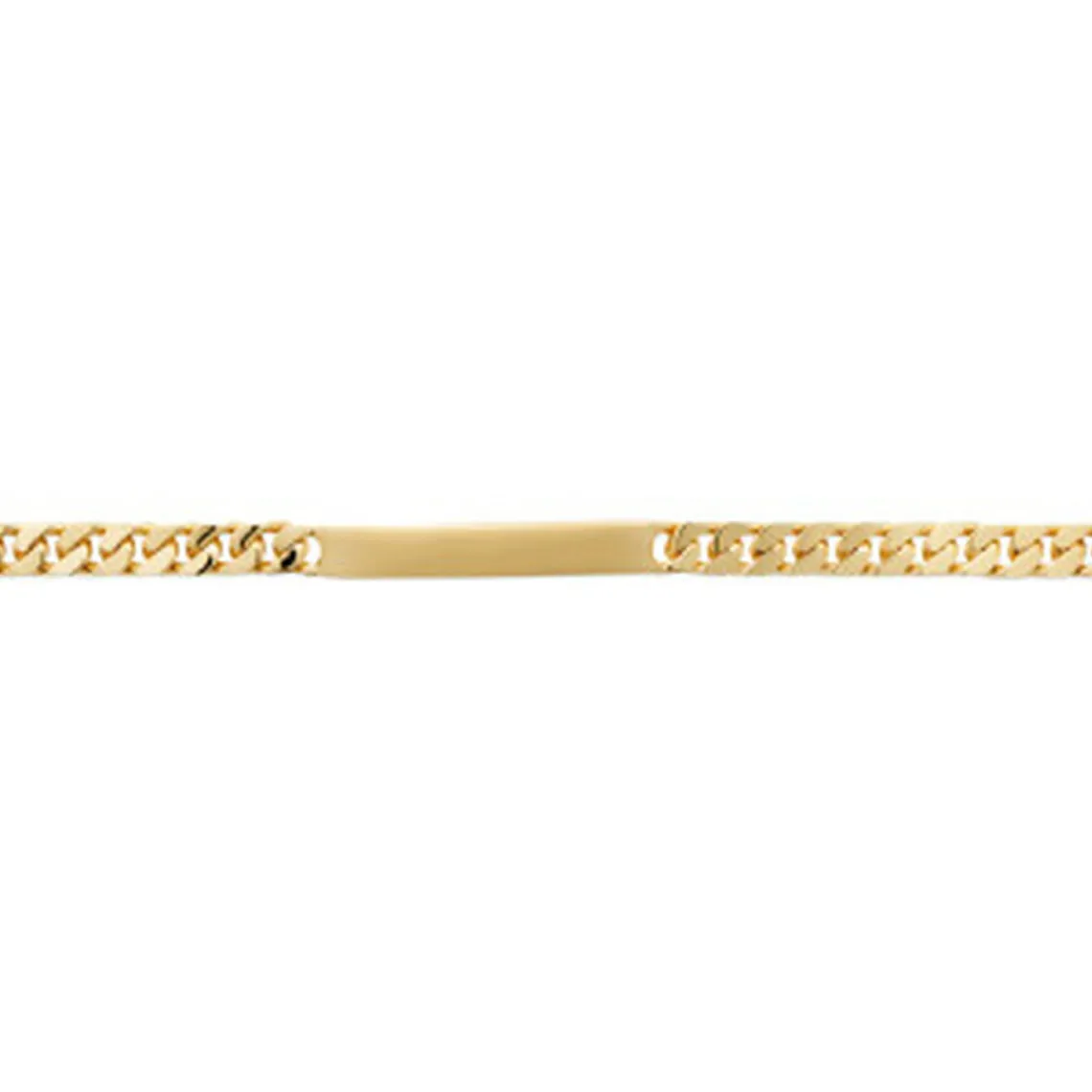 Maison de la Bijouterie Gourmette femme plaqué or 4 mm - 60Y004ZV | Homme Bracelet