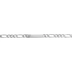Maison de la Bijouterie Gourmette homme argent rhodié 7 mm - W3300WYZ | Homme Bracelet