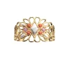 Les Georgettes Jonc femme 70443460108000 Doré P-Rosace | Femme Bracelet