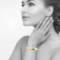 Maison de la Bijouterie Jonc femme Sensimio UYZ4405V Plaqué or | Femme Bracelet