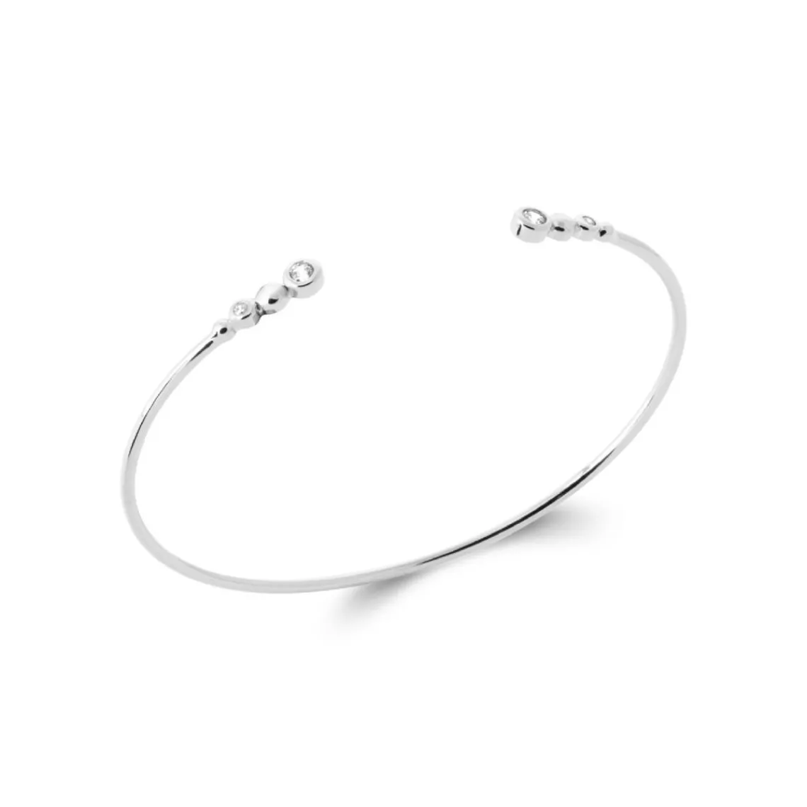 Maison de la Bijouterie Jonc femme Sensimio VW3W405V Argent | Femme Bracelet